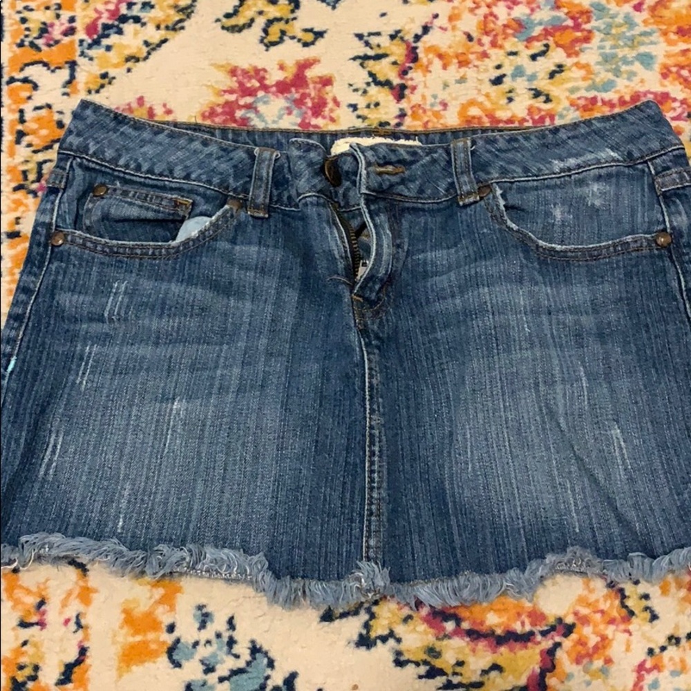 Jean skirt